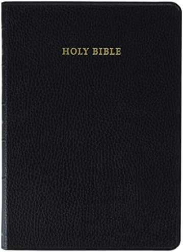 KJV Topaz Reference Edition, Brown Calf Split Leather, KJ674:XR